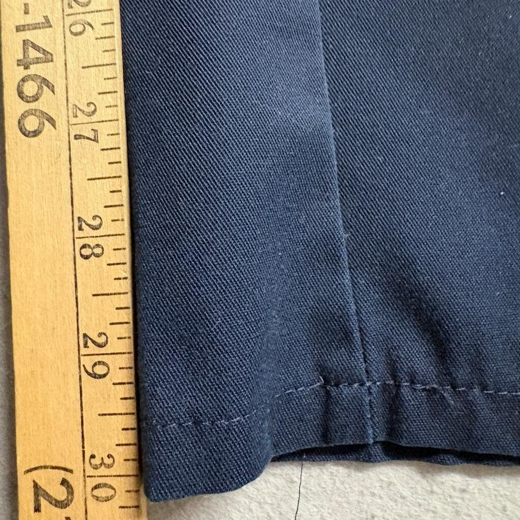 Cintas Susan Fit Womens Cargo Pants Size 8 RG Navy Blue Workwear Uniform