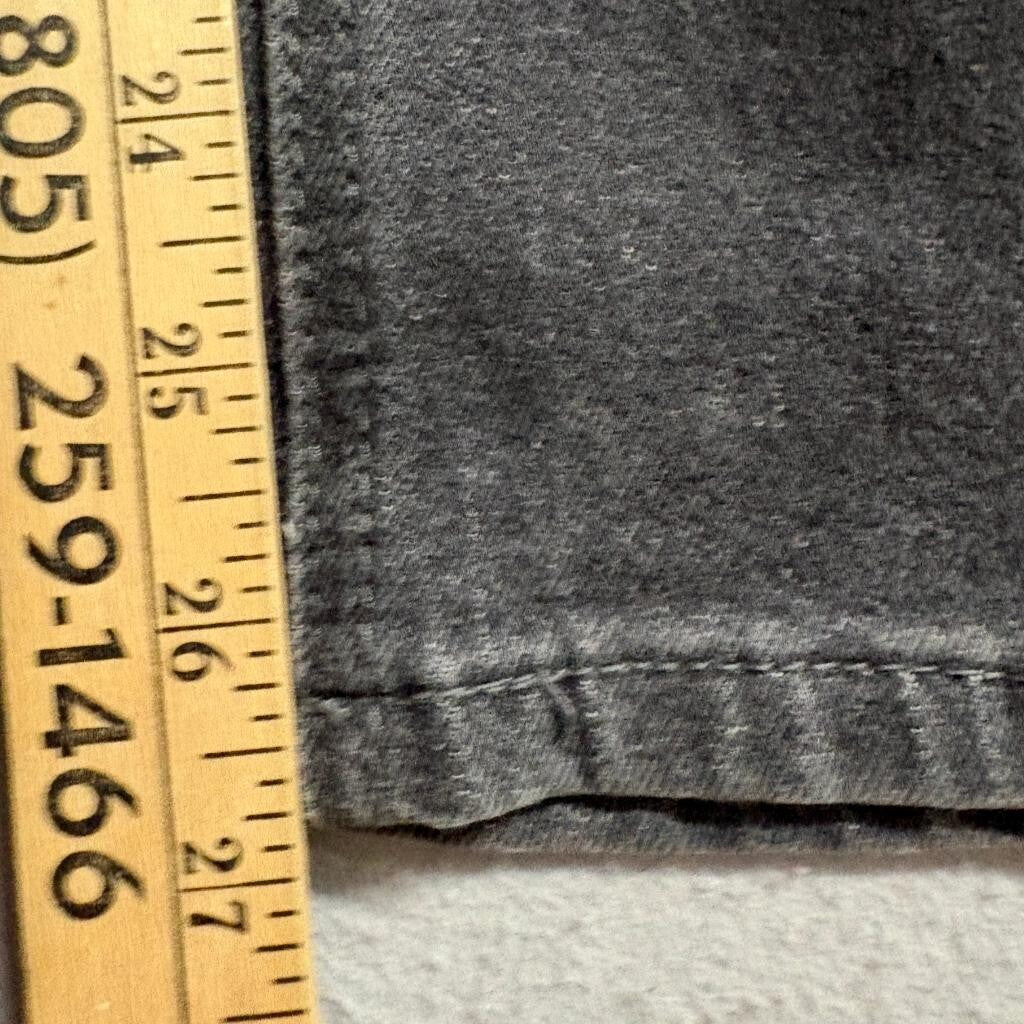 S-Bin Jeans Womens Small Gray Acid Wash Wide Leg High Rise Denim Pants