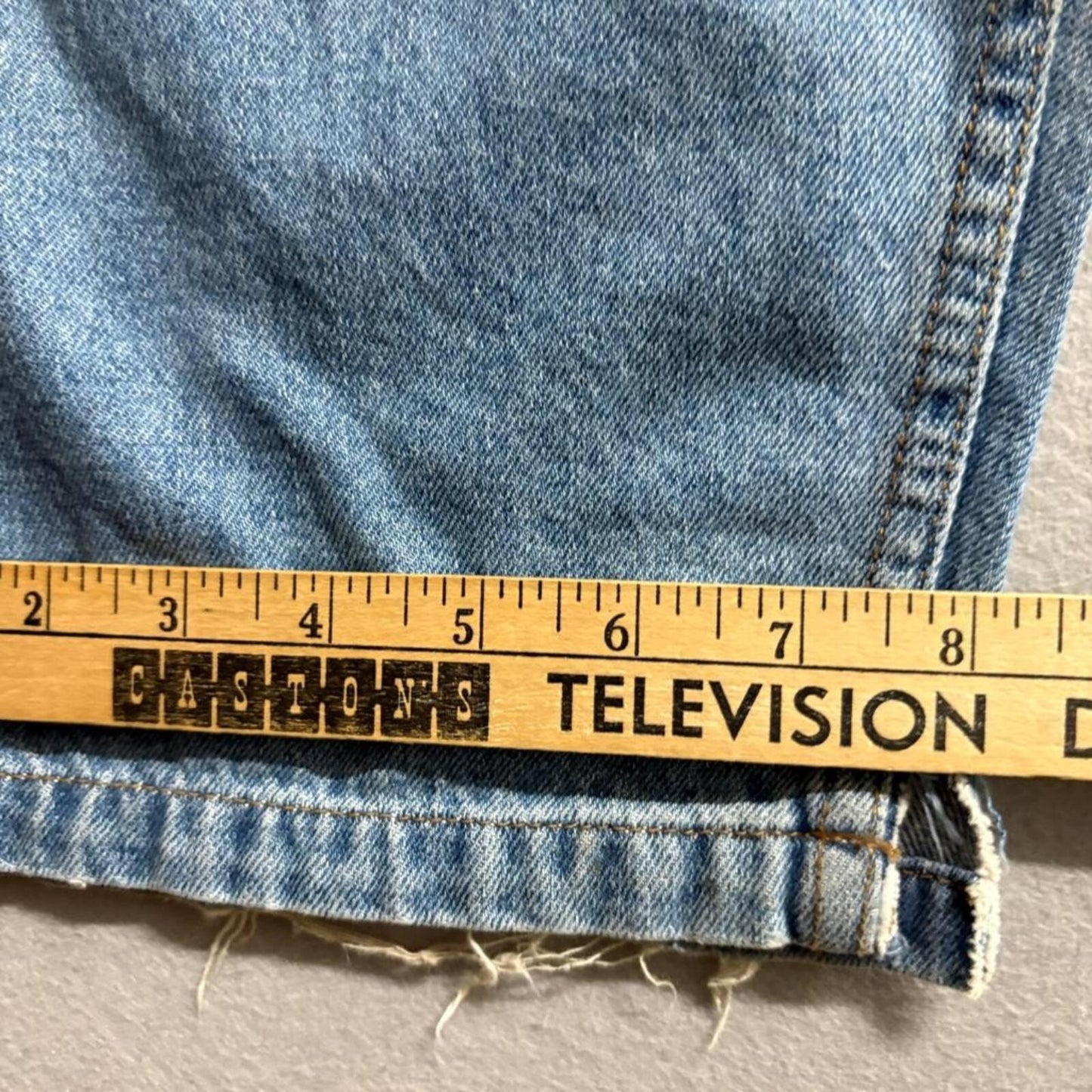 Empyre Relaxed Fit Carpenter Jeans Mens 28 Blue Denim Skate Y2K Utility Pants