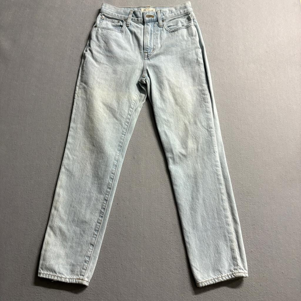 Madewell The Perfect Vintage Jean Womens Size 25 Light Wash Denim High Rise