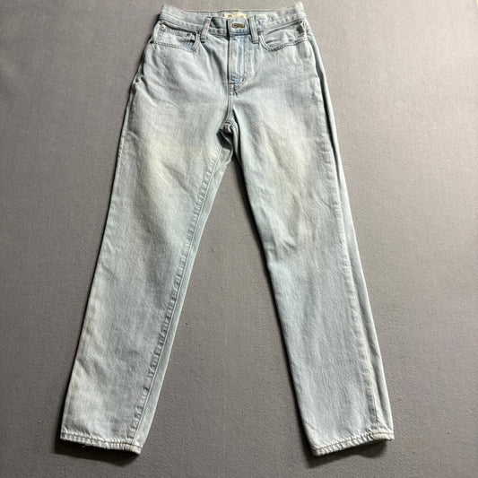 Madewell The Perfect Vintage Jean Womens Size 25 Light Wash Denim High Rise