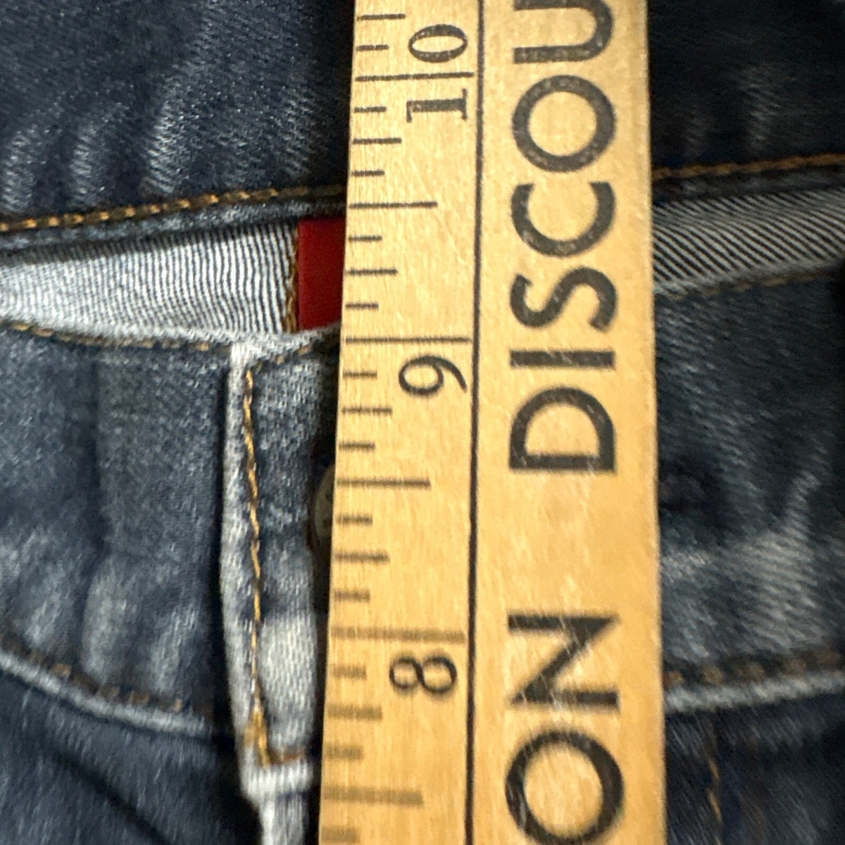 UNIQLO UJ Mens Blue Denim Stretch Jeans Size 30x32 Medium Wash Straight Leg