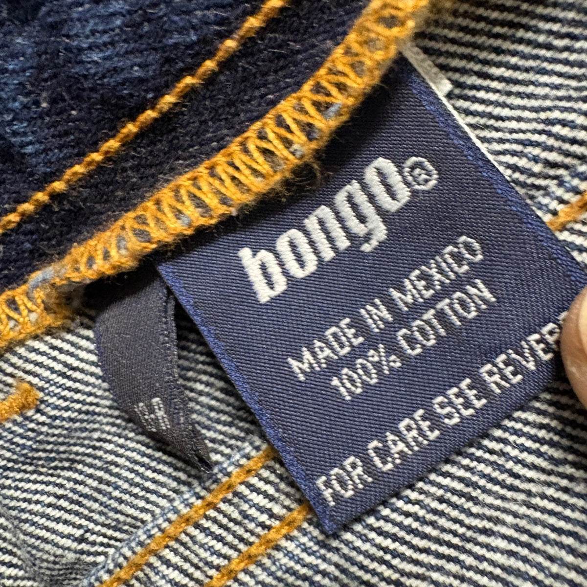 Vintage Bongo Jeans Womens 13 High Rise Tapered Leg Mom Jeans NWT 90s Dark Wash