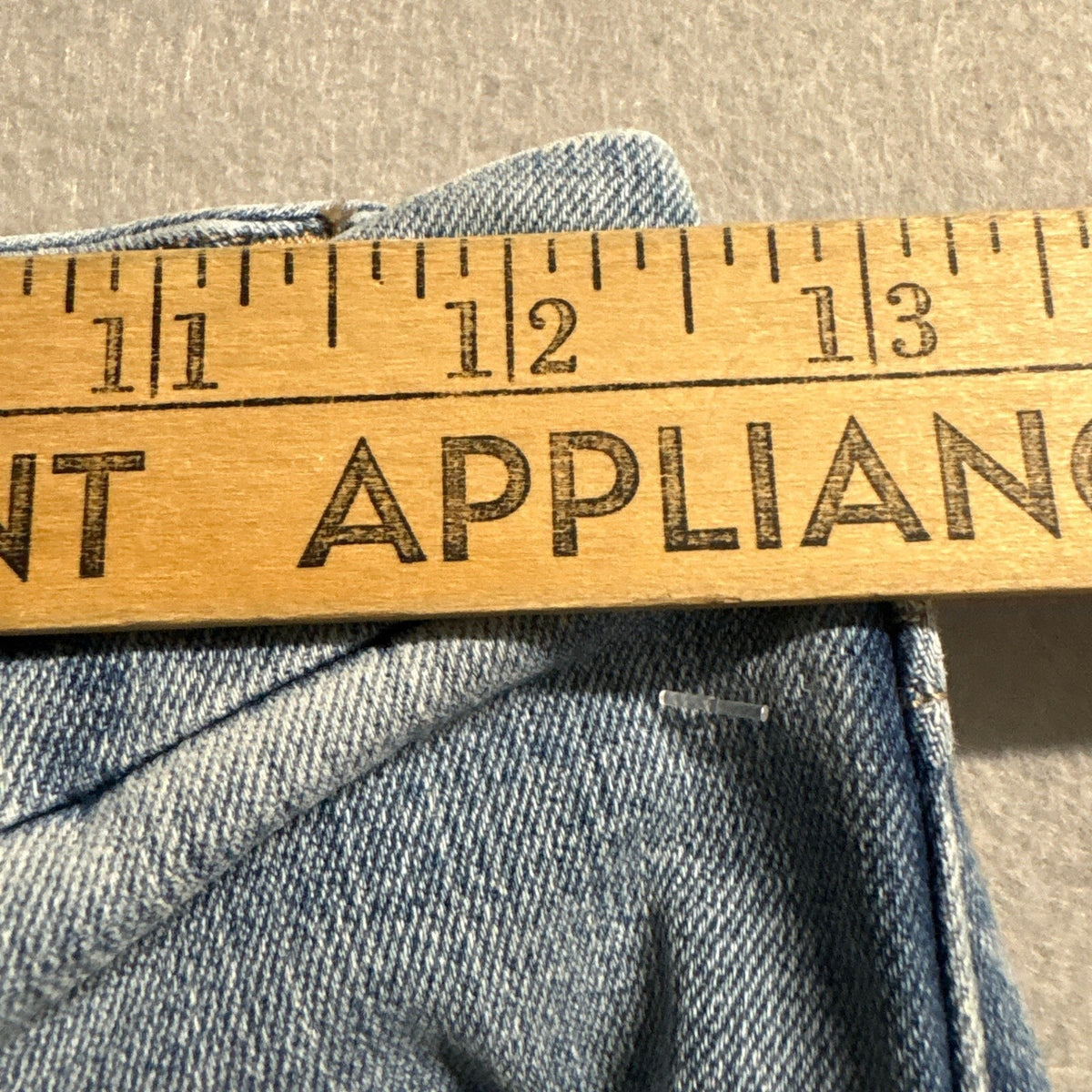 Express 70s Flare Jeans Womens Size S Reg Blue Denim Raw Hem Seam Front Mid Rise
