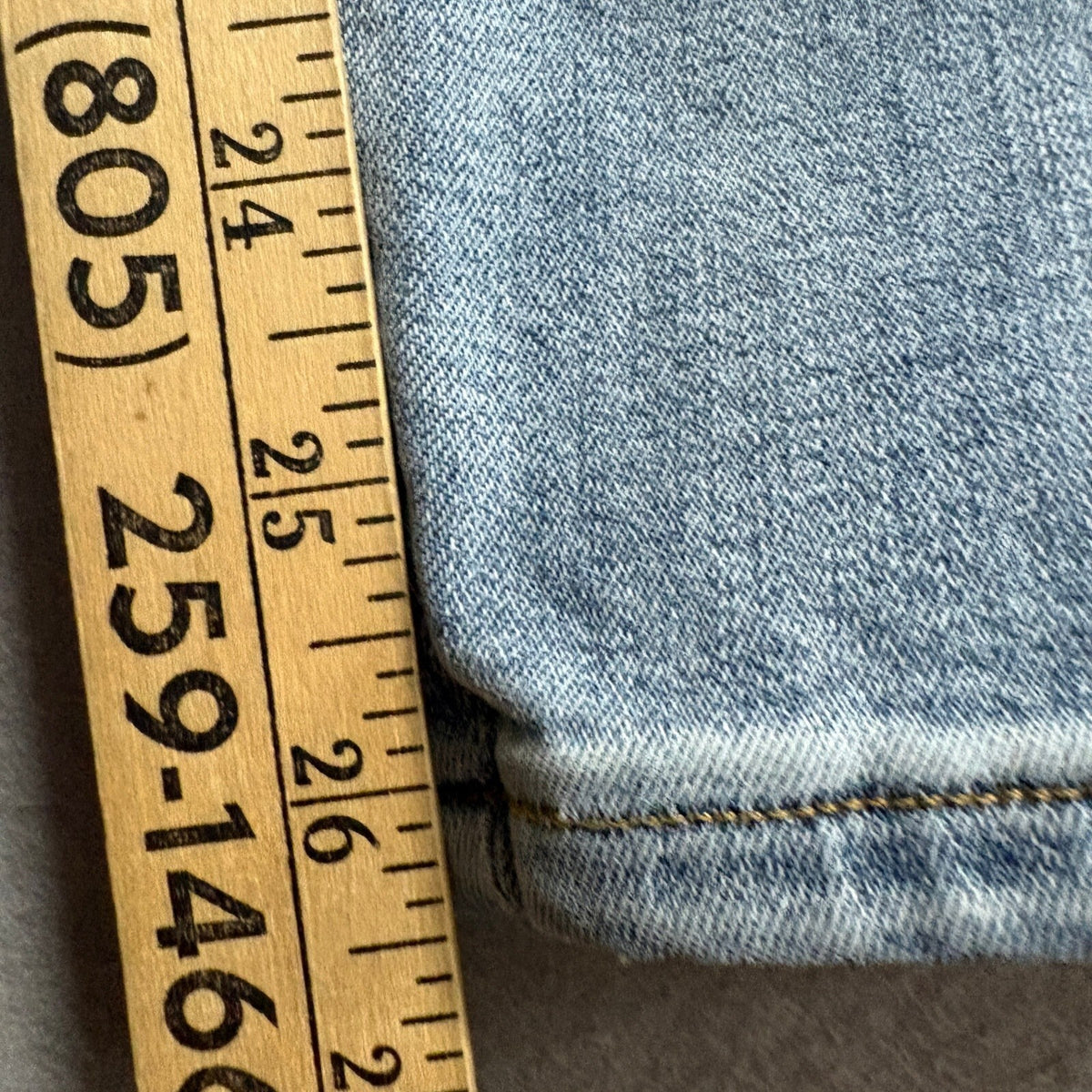 Spanx Womens Ankle Skinny Jeans Medium Light Wash Pull On Denim Leggings