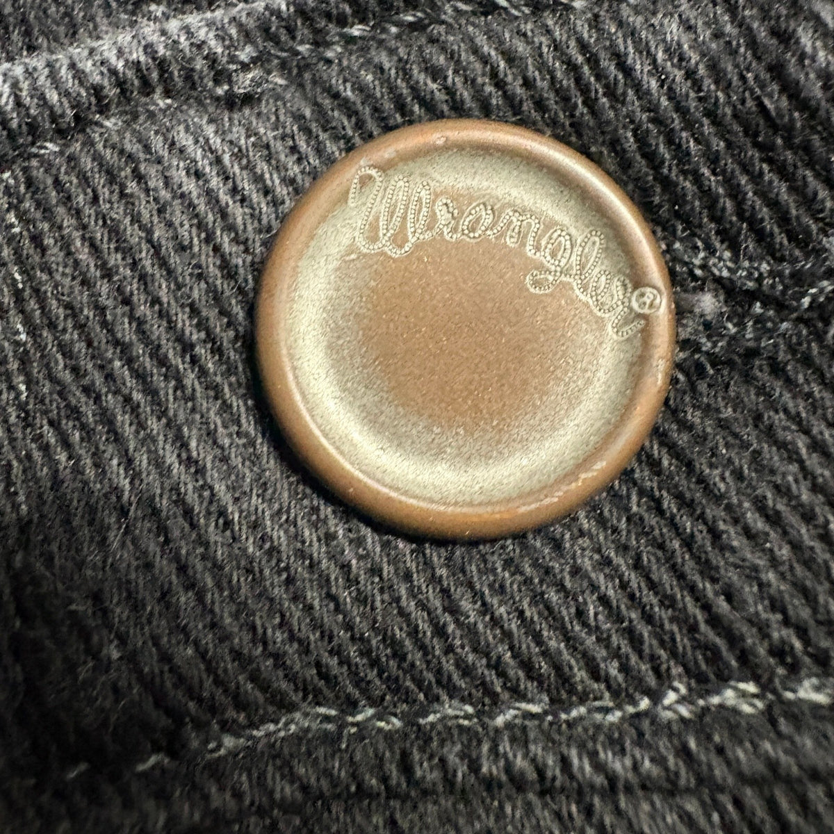 Wrangler Q-Baby Ultimate Riding Jeans Womens 7/8x36 Black No Gap Waistband