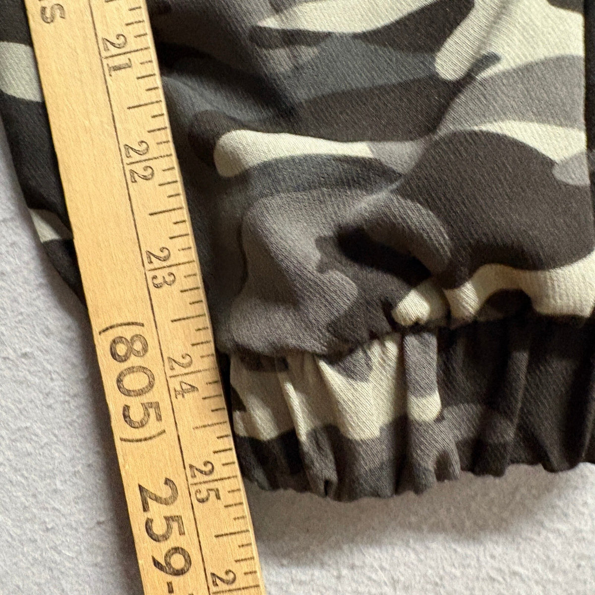 Ring Of Fire Mens Camo Cargo Jogger Pants Size L Large Green Camouflage Stretch