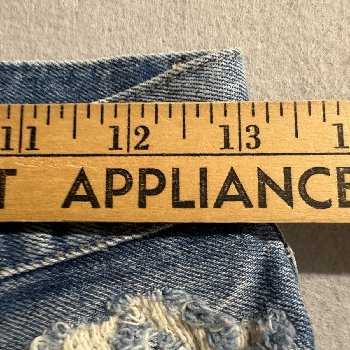 Moussy Vintage Barneys New York Jeans Womens 25 Distressed Blue Denim Japan Made