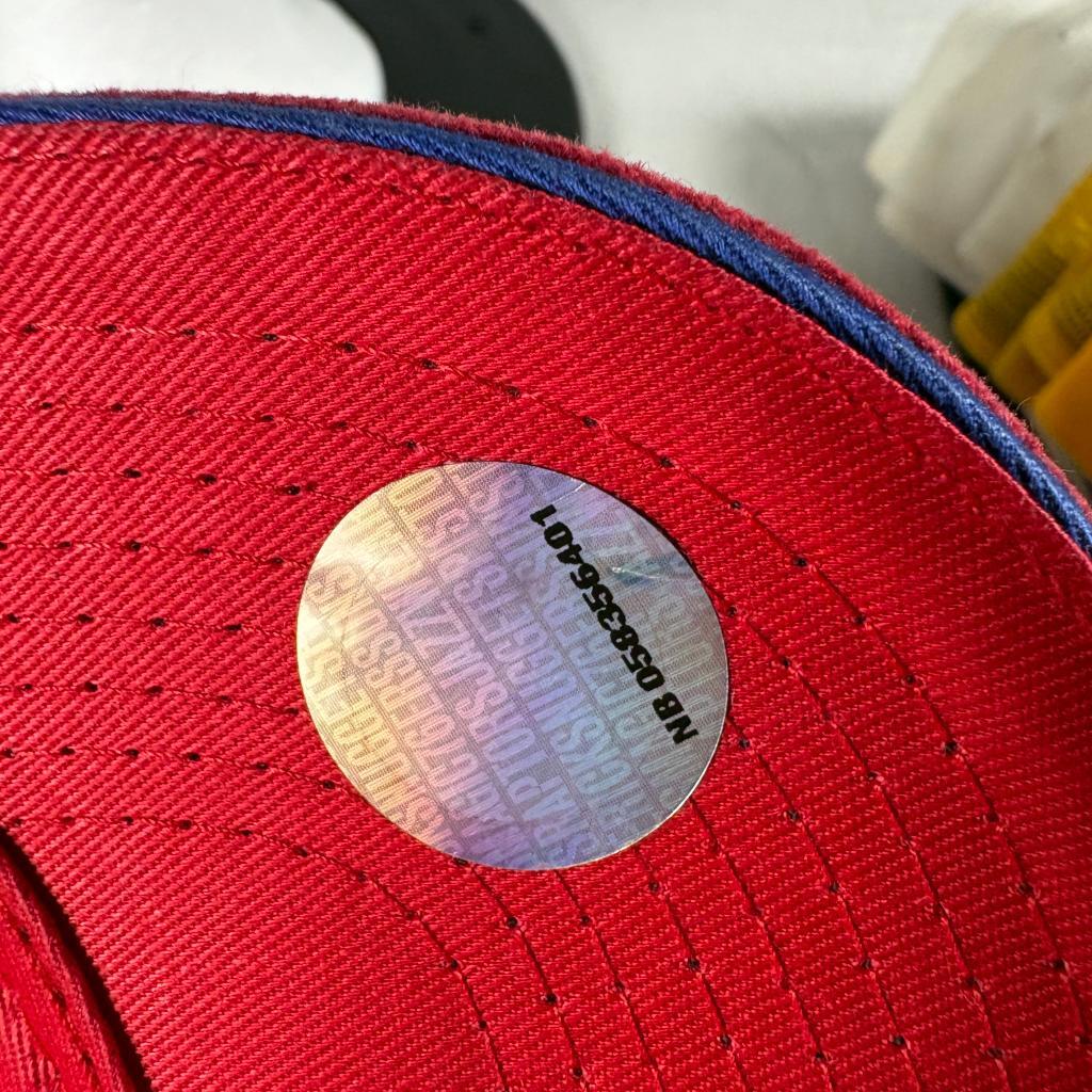 Los Angeles Clippers NBA Elevation Hat Mens One Size Red Blue Strapback Cap