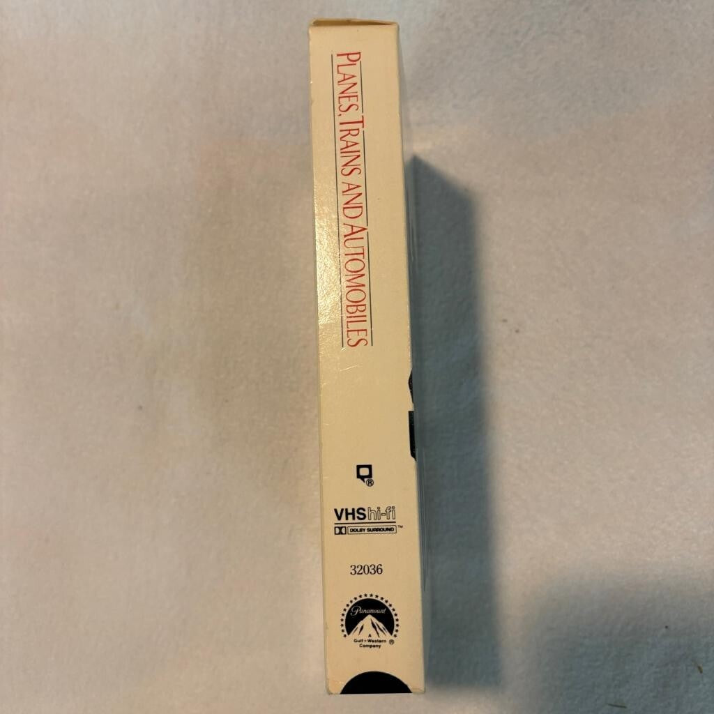 Planes Trains and Automobiles VHS 1988 Steve Martin John Candy Paramount