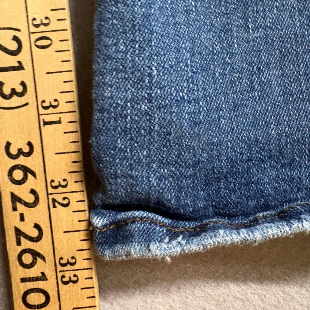 Hudson Nico BSU Maternity Jeans Womens Size 29 Blue Denim Bootcut Elastic Panels