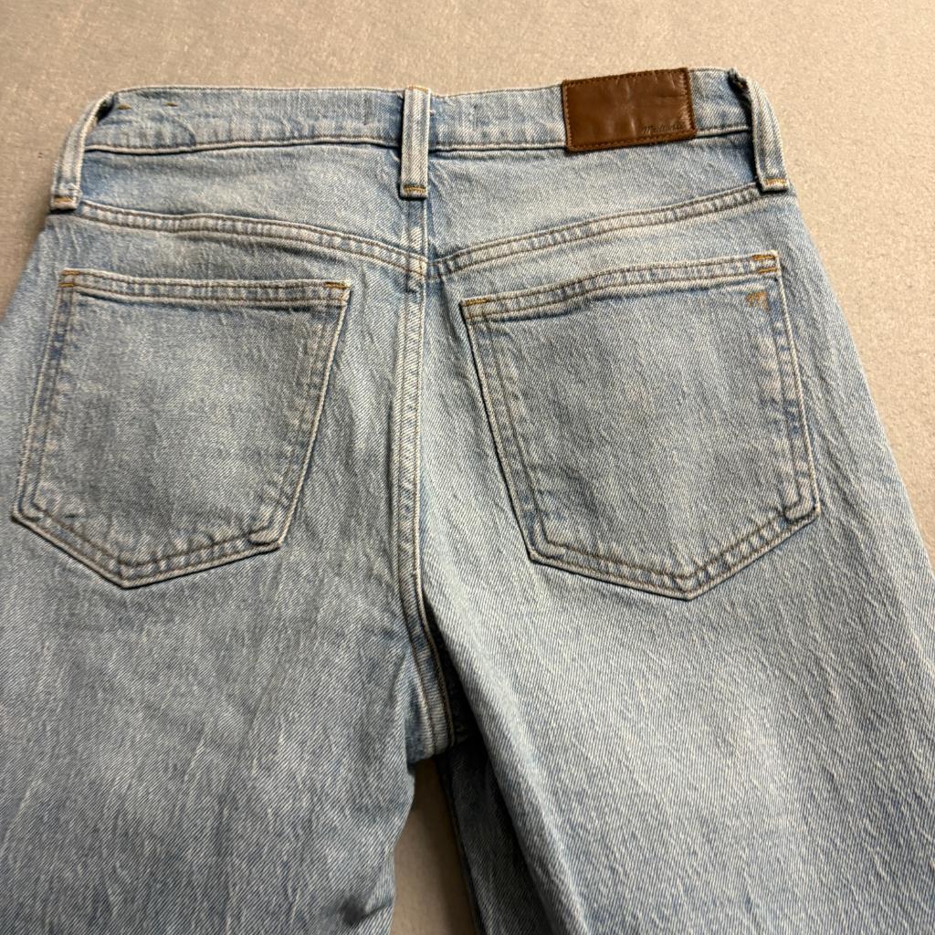 Madewell The Perfect Vintage Jean Womens 25 Light Wash High Rise Denim