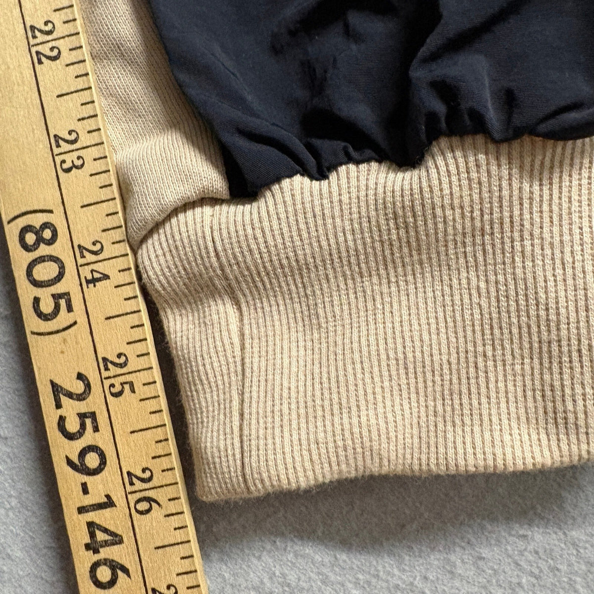 Non Stop Suburbia Cargo Jogger Pants Mens Extra Large XL Black Beige Colorblock