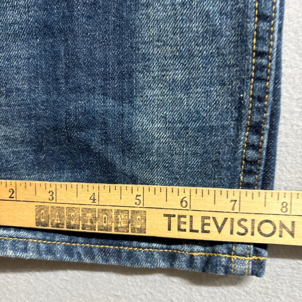 Mossimo Supply Co Mens Slim Fit Distressed Jeans Size 38x32 Blue Denim Ripped