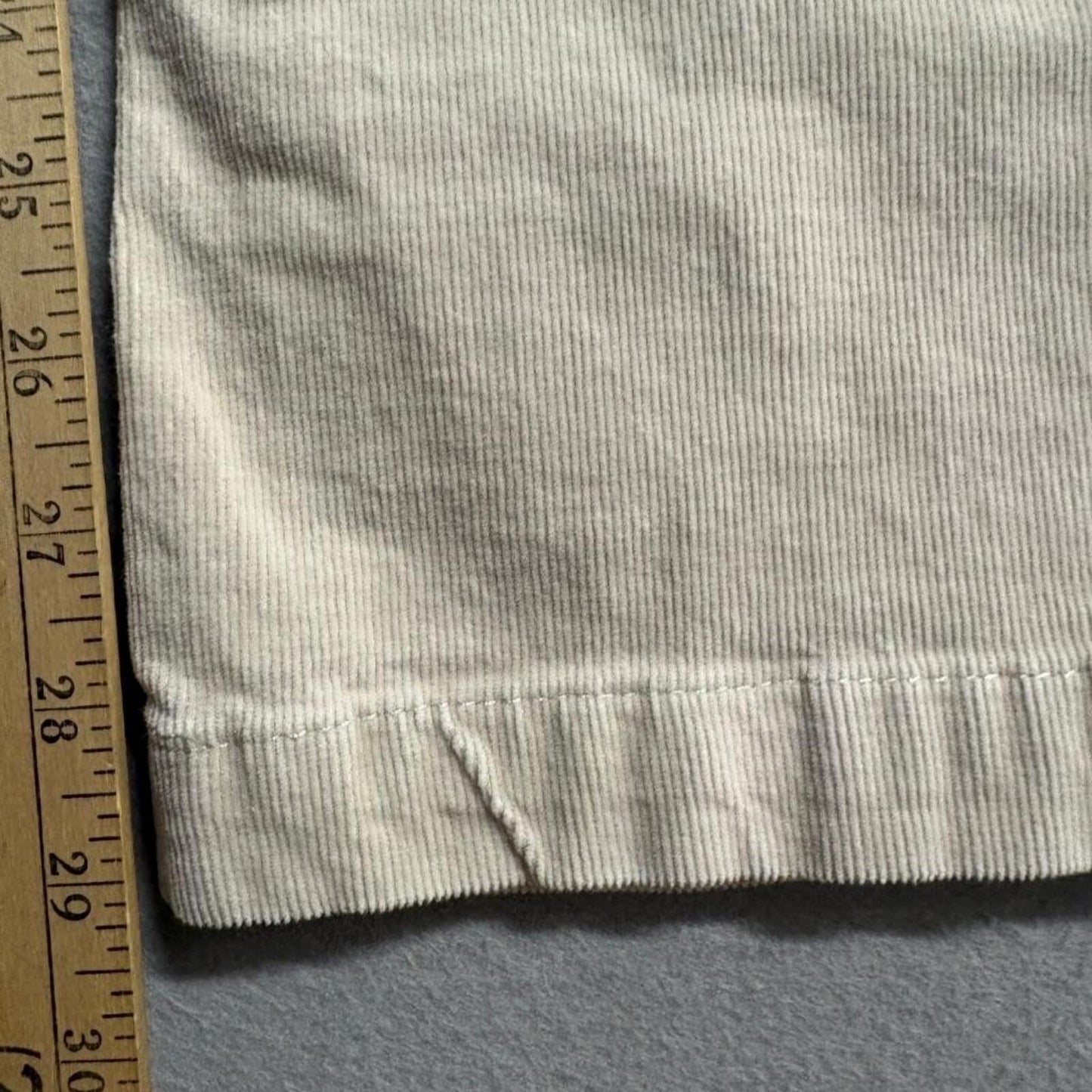 d.jeans Womens Corduroy Pants Size 10 Beige Bootcut Stretch Cord Utility Pockets