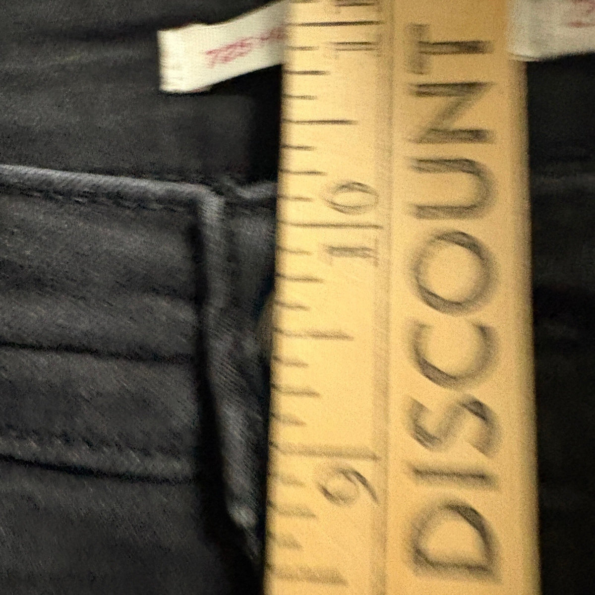 Levis 725 High Rise Bootcut Jeans Womens 28x30 Black Denim Stretch Pants
