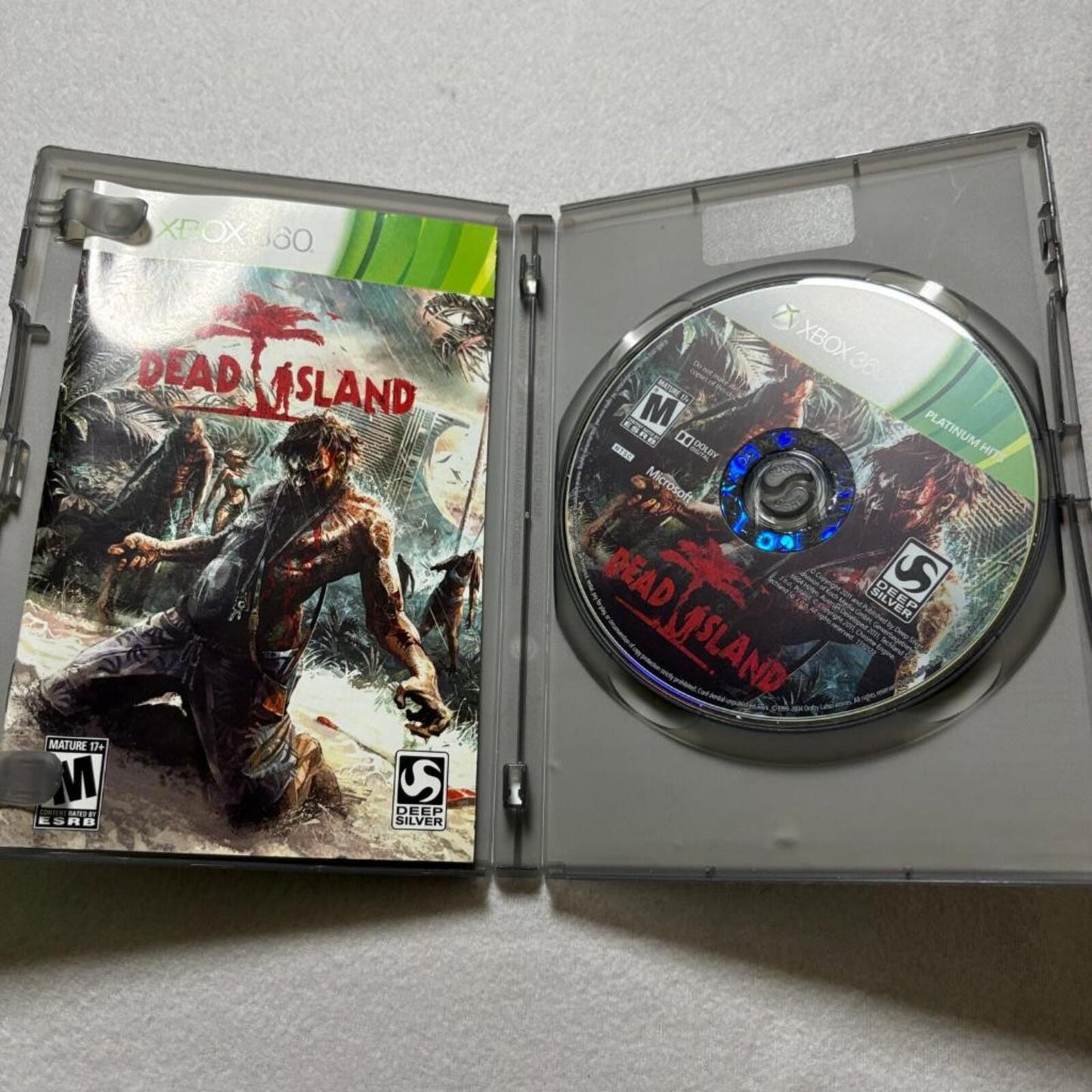 Dead Island Xbox 360 Platinum Hits Complete CIB Tested