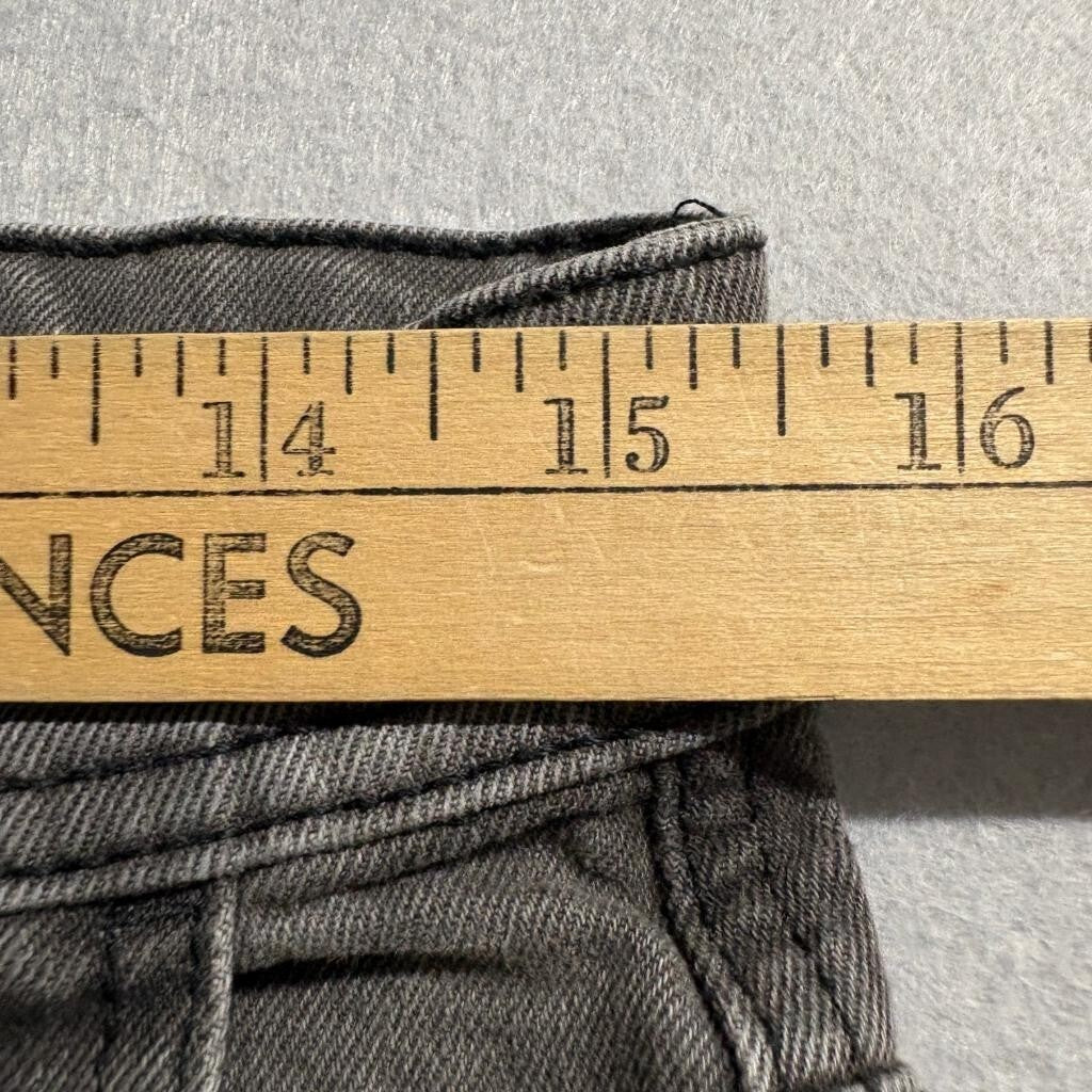 Cotton On 91 Slim Denim Jogger Mens 30 Gray Distressed Moto Biker Jeans