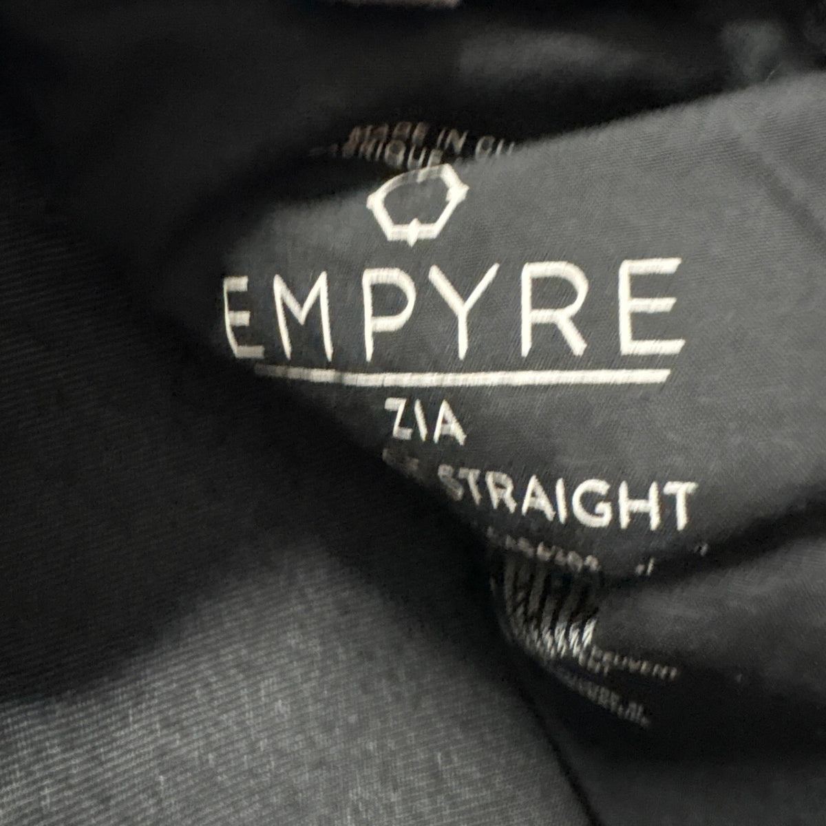 Empyre Zia Vintage Straight Jeans Womens Size 4 Gray Denim 100% Cotton