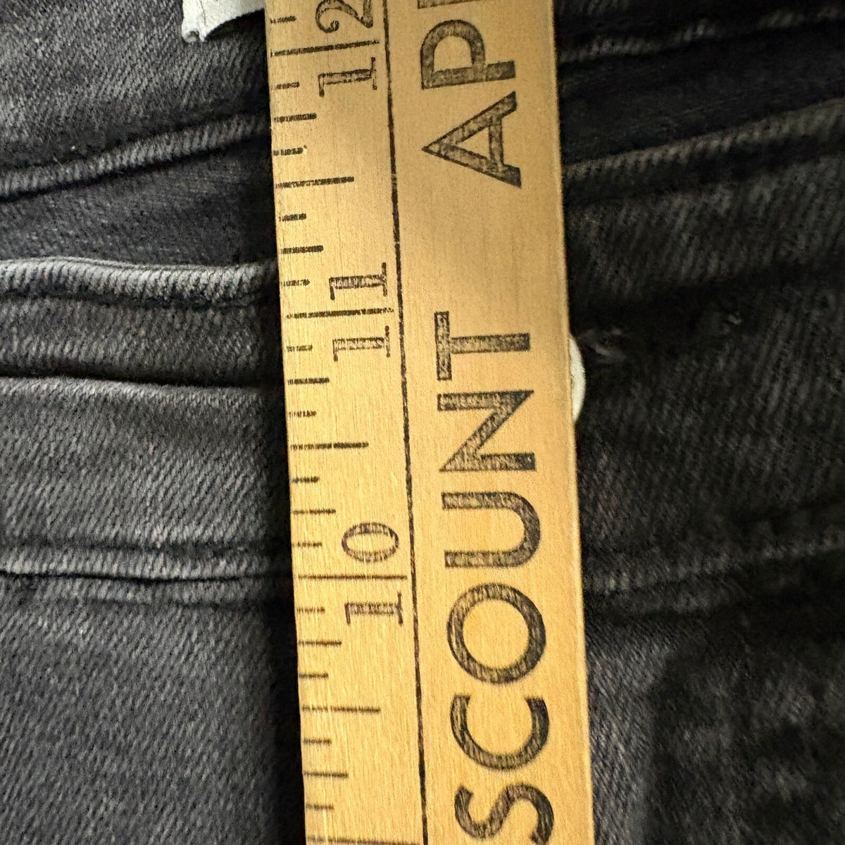 Zara Man Black Denim Skinny Cargo Pants Mens Size 36 Ankle Zip Biker Moto Jeans