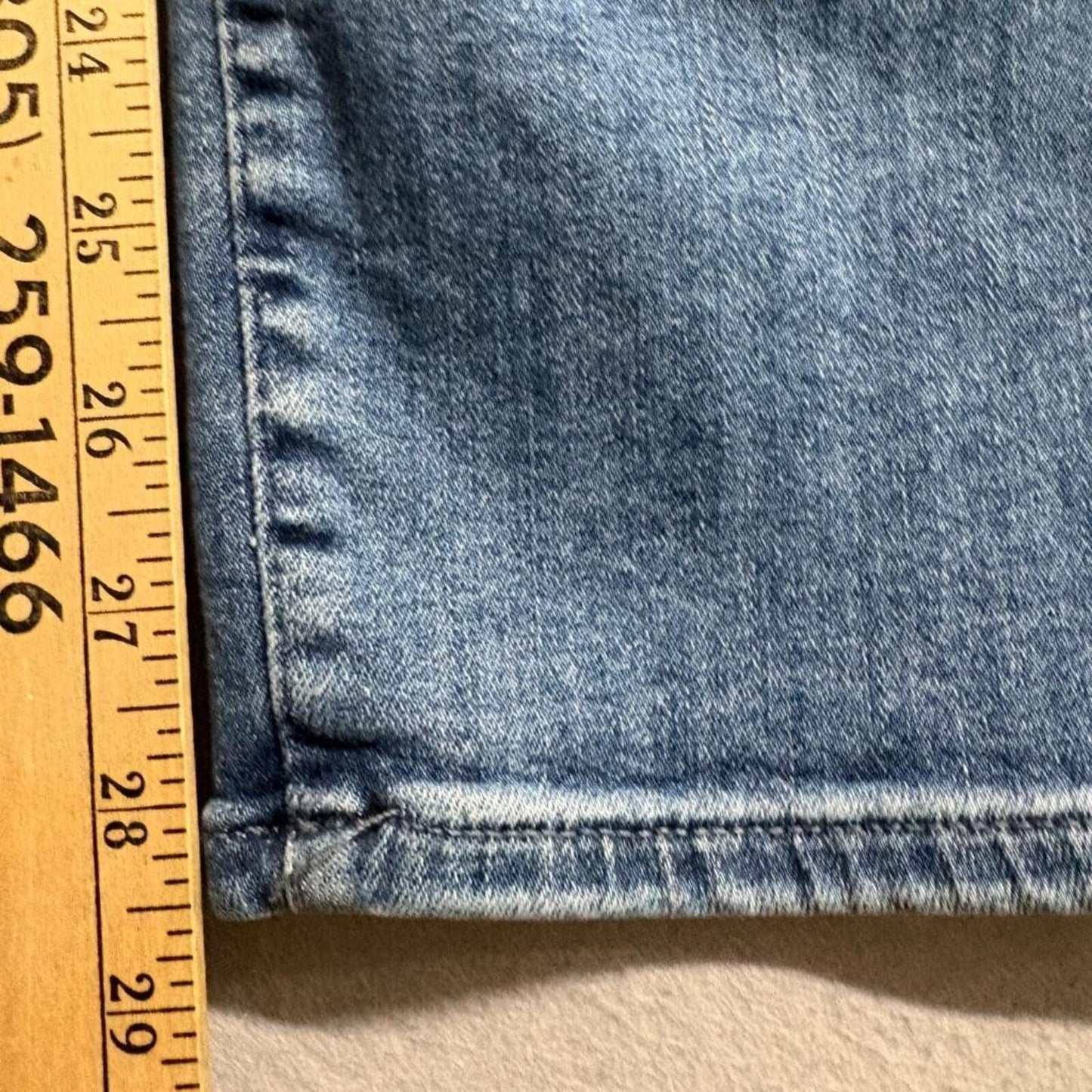 NYDJ Sheri Slim Jeans Womens Size 2 Blue Denim Stretch High Rise Pants