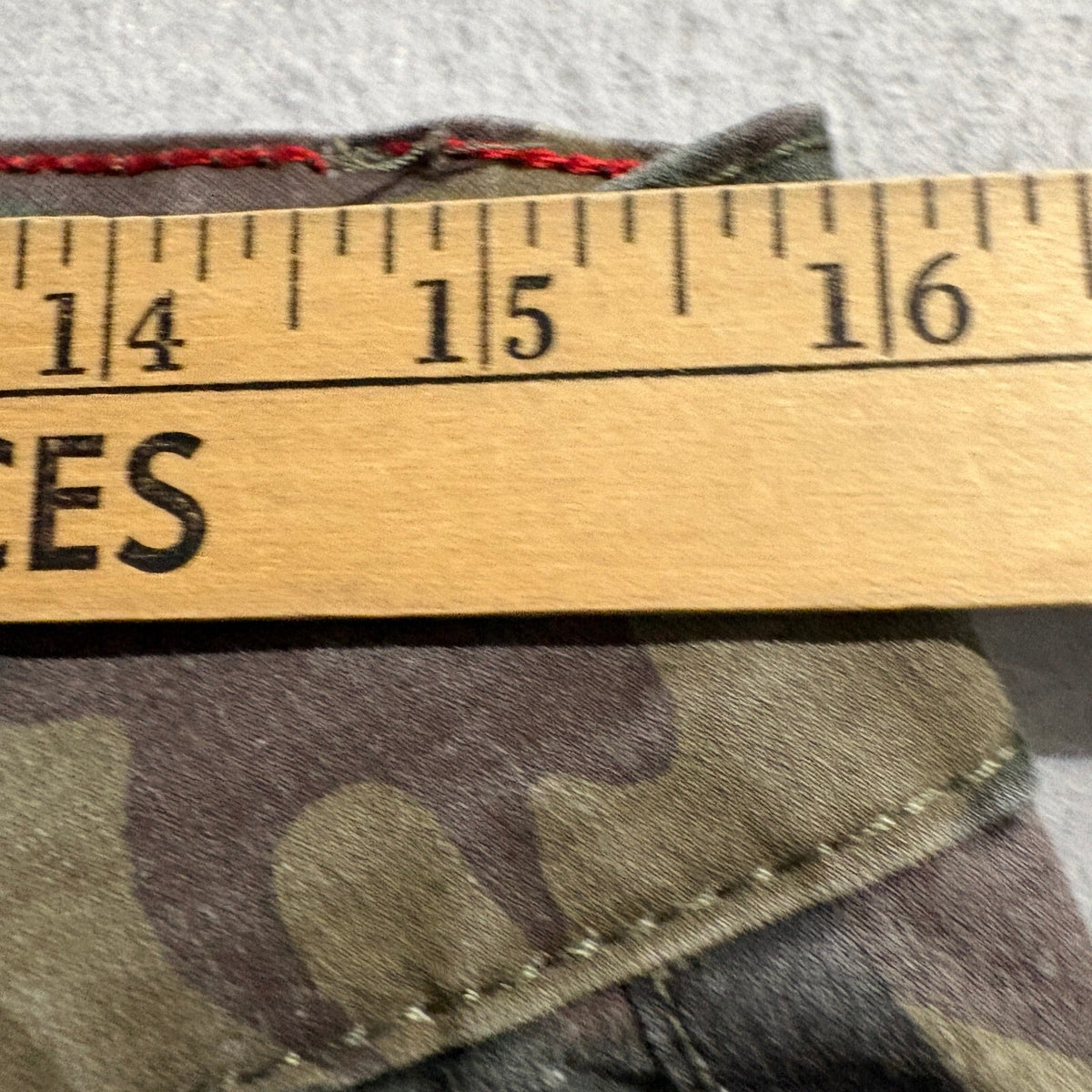 VIP Jeans Womens Camo Camouflage Stretch Skinny Pants Size 13 14 Double Button