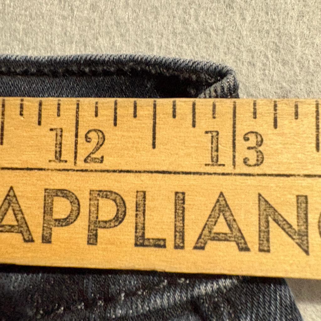Levi's 710 Super Skinny Jeans Womens 27 Dark Wash Raw Hem Stretch Denim W27 L30
