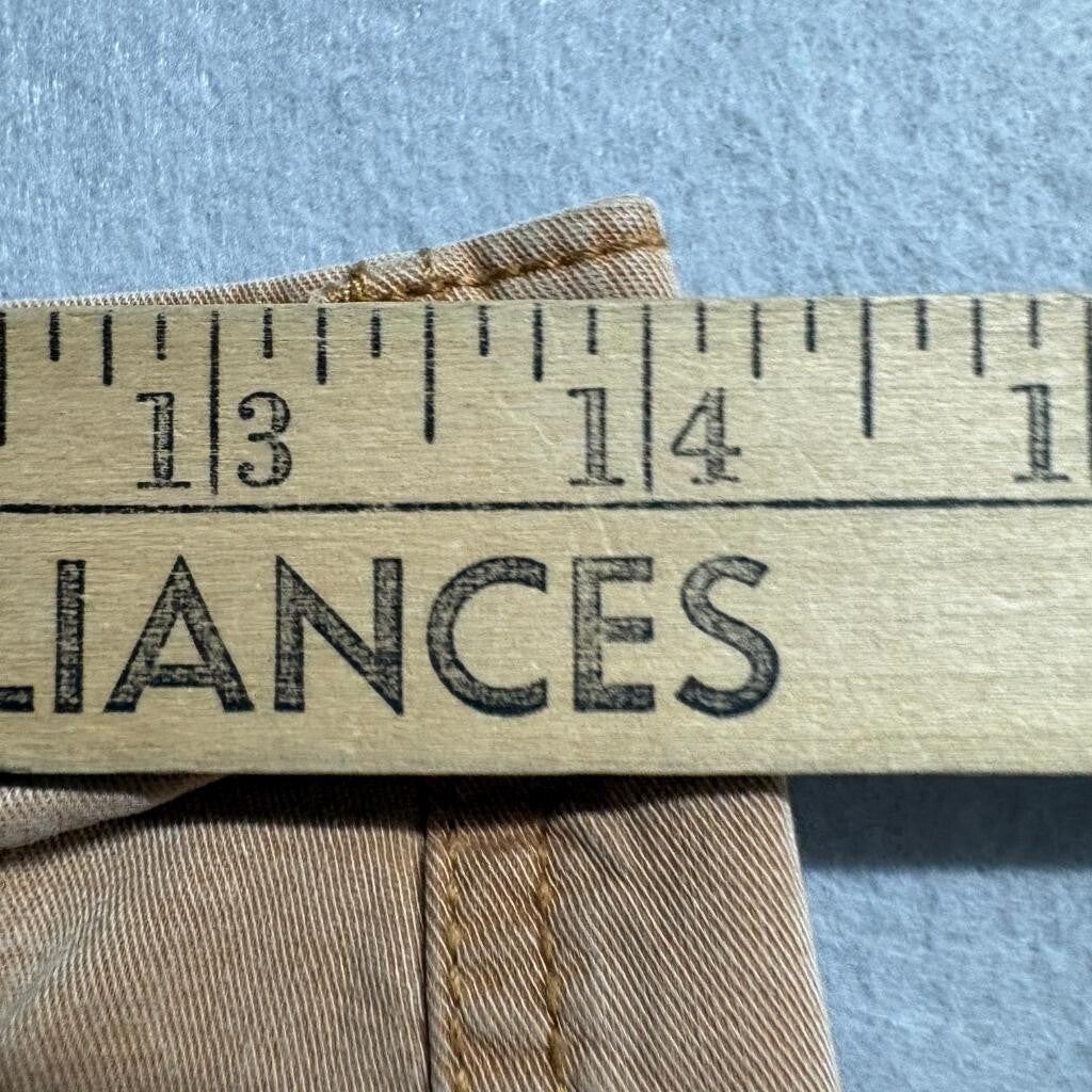 Lovegen Womens Cargo Pants Size 3/27 Brown Tencel Stretch Wide Leg Utility