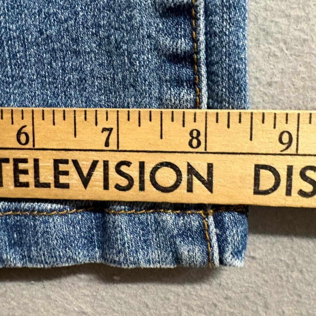 Bill Blass Jeans Womens 6P Blue Denim Stretch Bootcut Mid Rise Pants