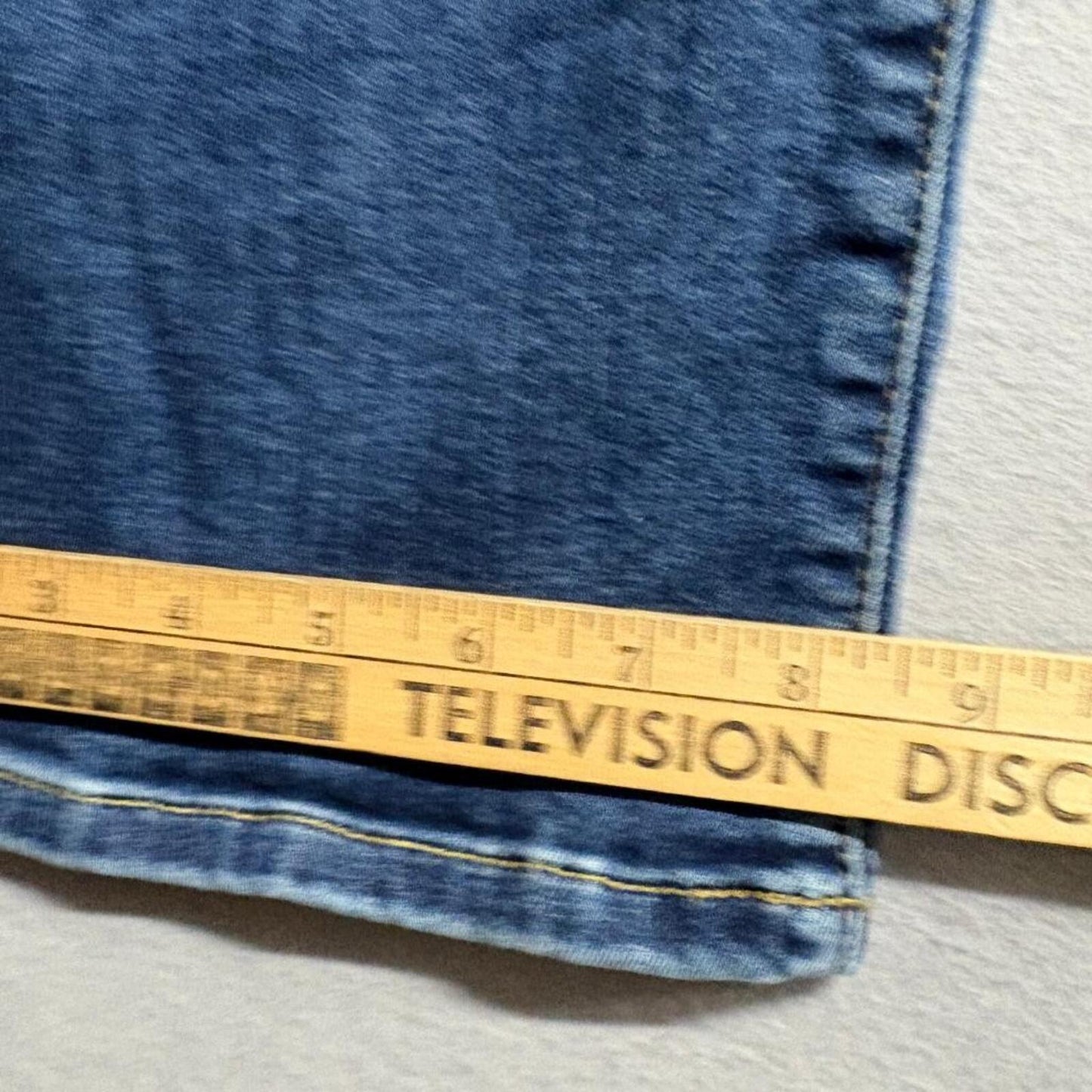 Torrid Crop Jegging Jeans Womens Plus Size 24 Blue Denim Super Soft Stretch