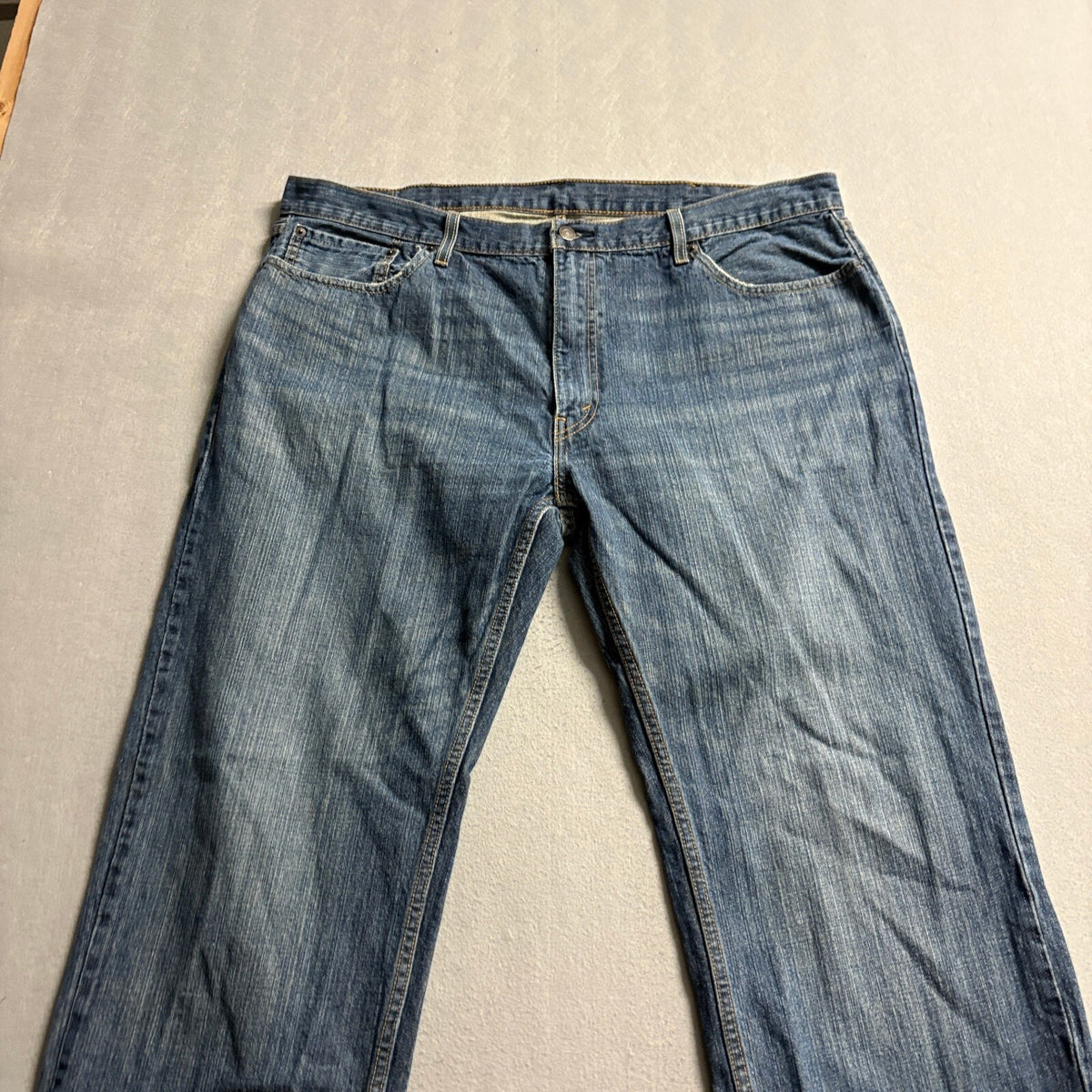 Levis 559 Relaxed Straight Jeans Mens Size 42 x 38 Blue Denim Big & Tall