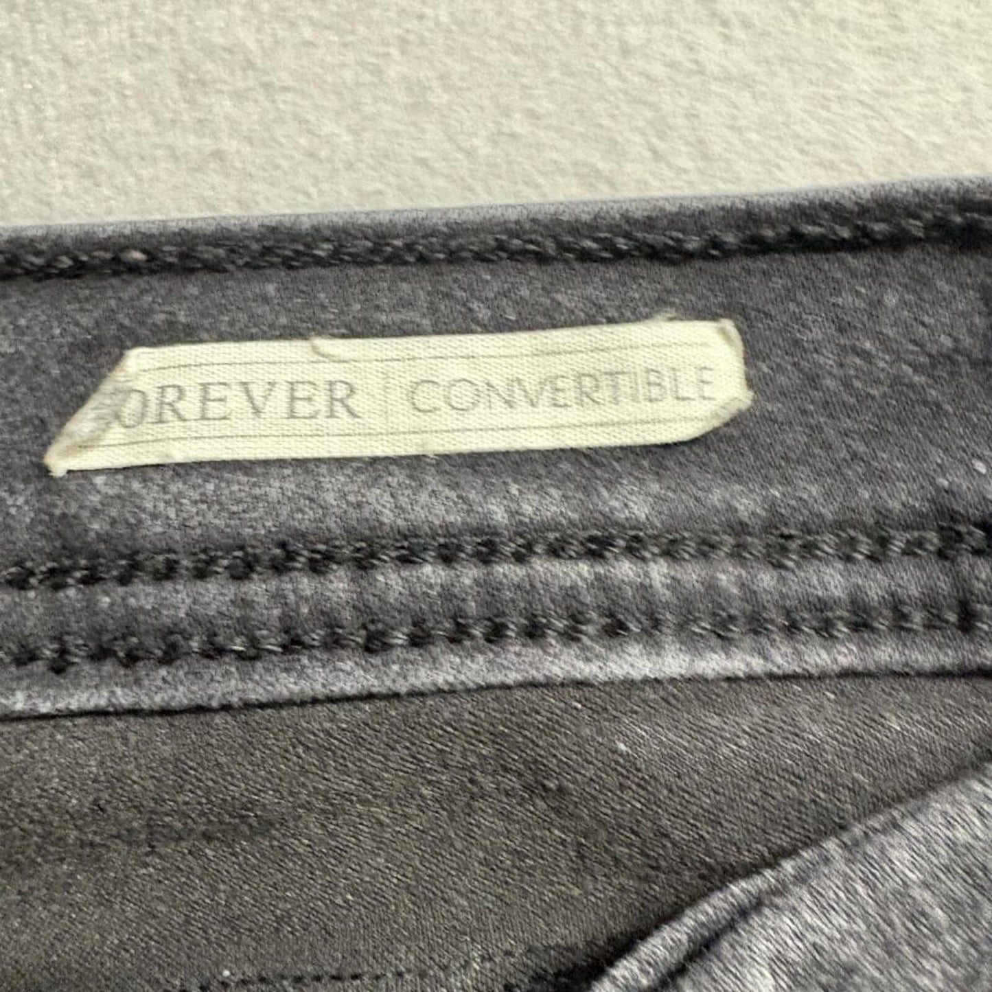 Angels Forever Young Jeans Womens Size 6 Black Denim Forever Convertible Skinny
