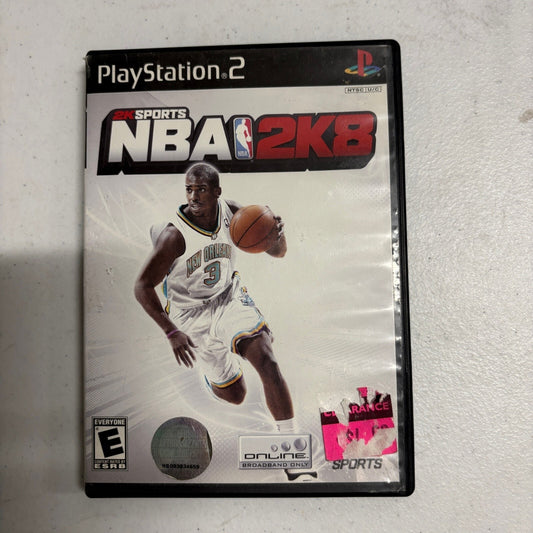 NBA 2K8 Sony PlayStation 2 PS2 Complete With Manual Chris Paul