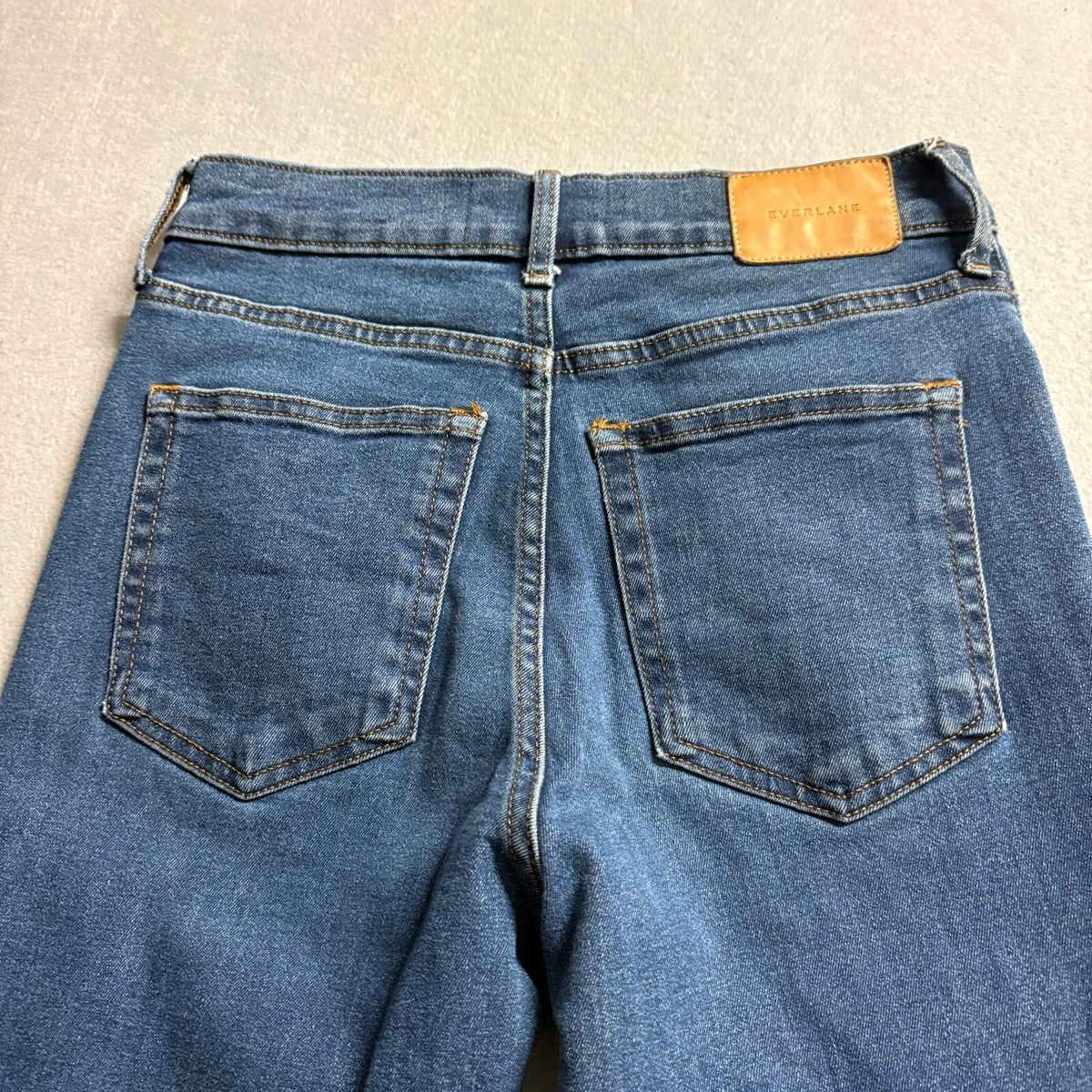Everlane The High Rise Skinny Jeans Womens 26 Medium Wash Blue Denim Ankle