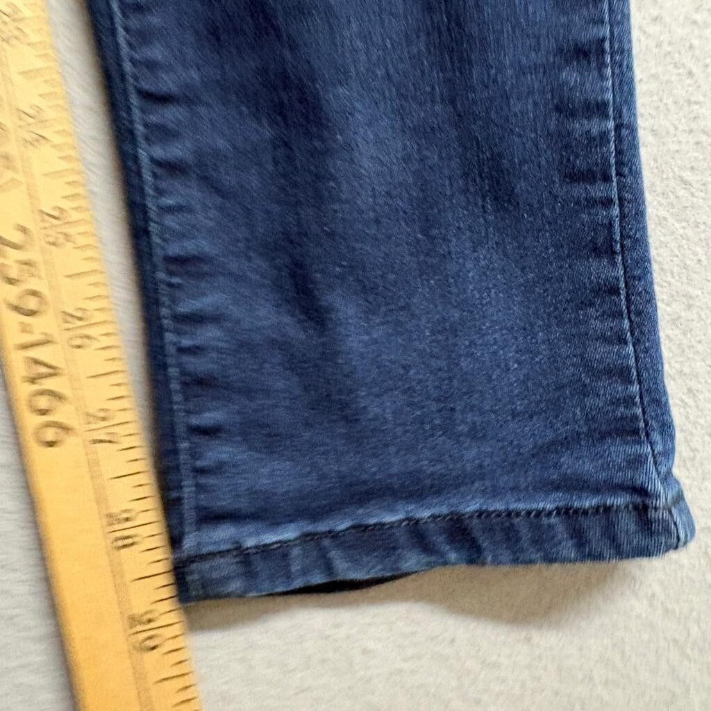 Mavi Alexa Mid Rise Skinny Jeans Womens 29/30 Dark Wash Blue Stretch Denim