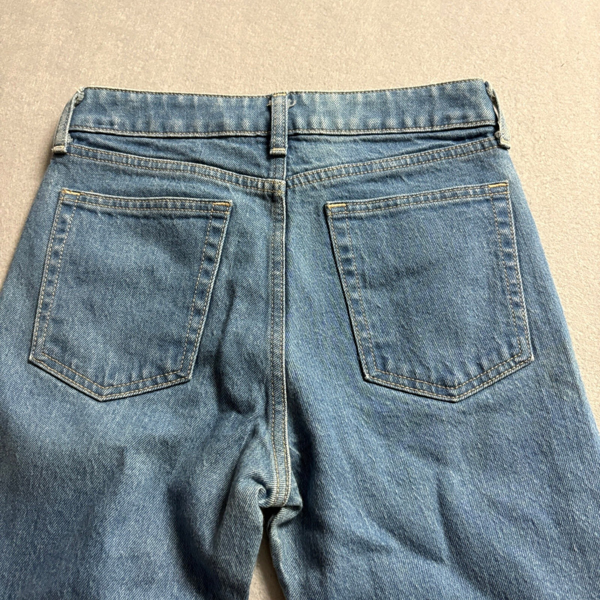 Hollister Abercrombie Sample Jeans Mens 26x26 Blue Denim Straight Leg