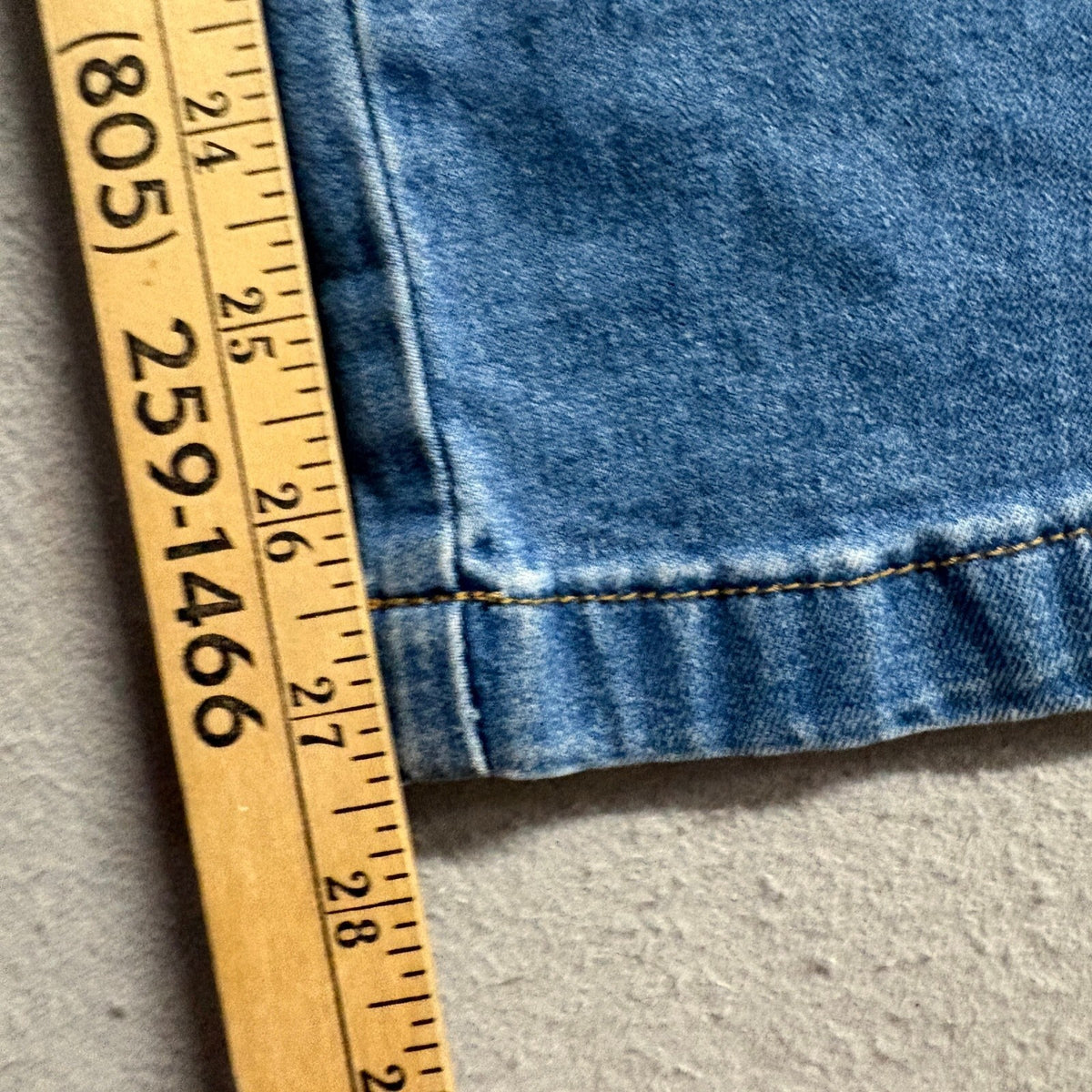 Wax Jean Collection Cargo Jeans Womens 1/25 Blue Denim Utility Carpenter Pants