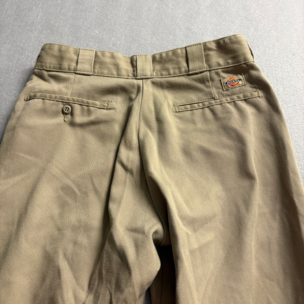 Dickies 874 Original Fit Work Pants Mens 32x32 Khaki Tan Chino Twill