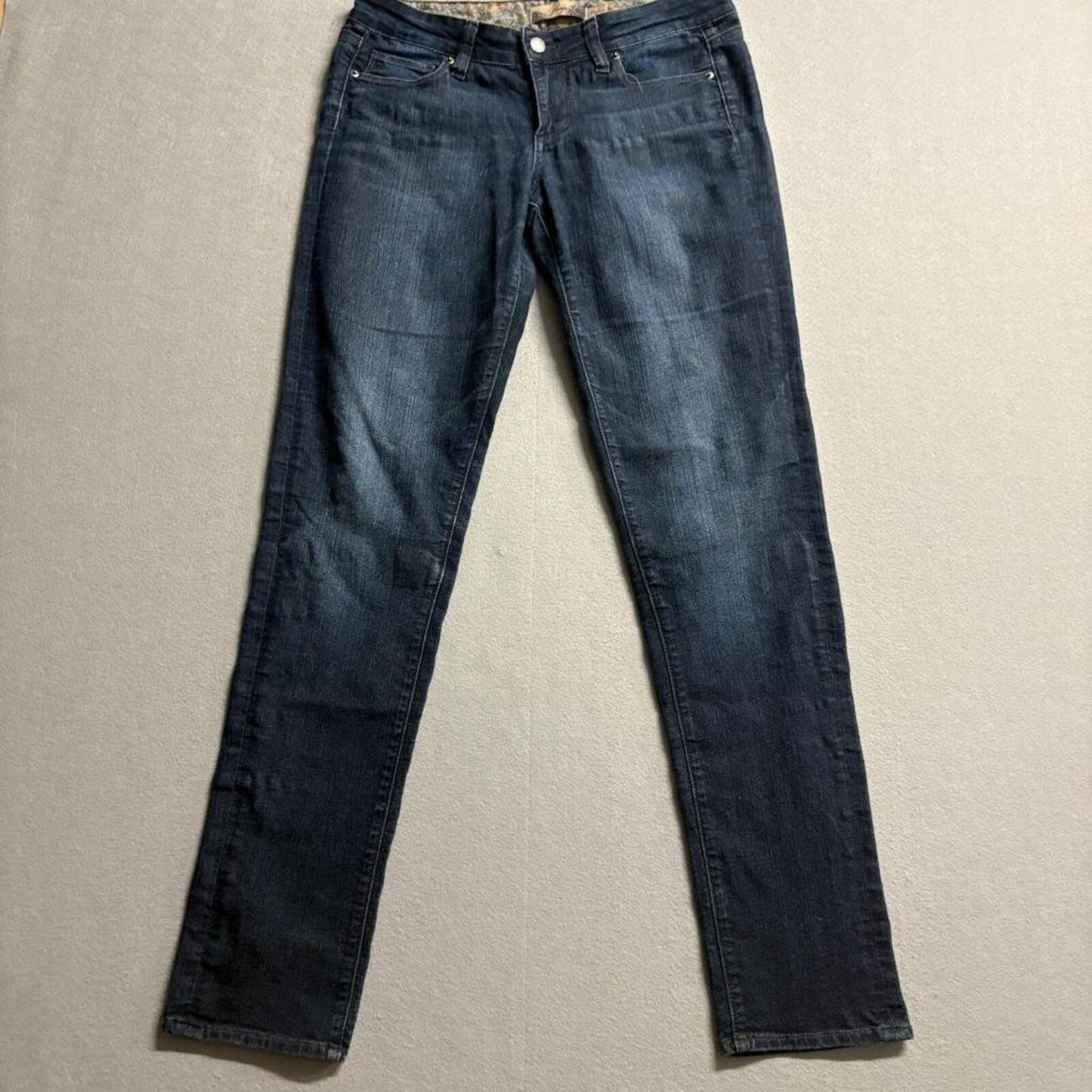 Paige Premium Denim Skyline Skinny Jeans Womens Size 28 Dark Wash Stretch