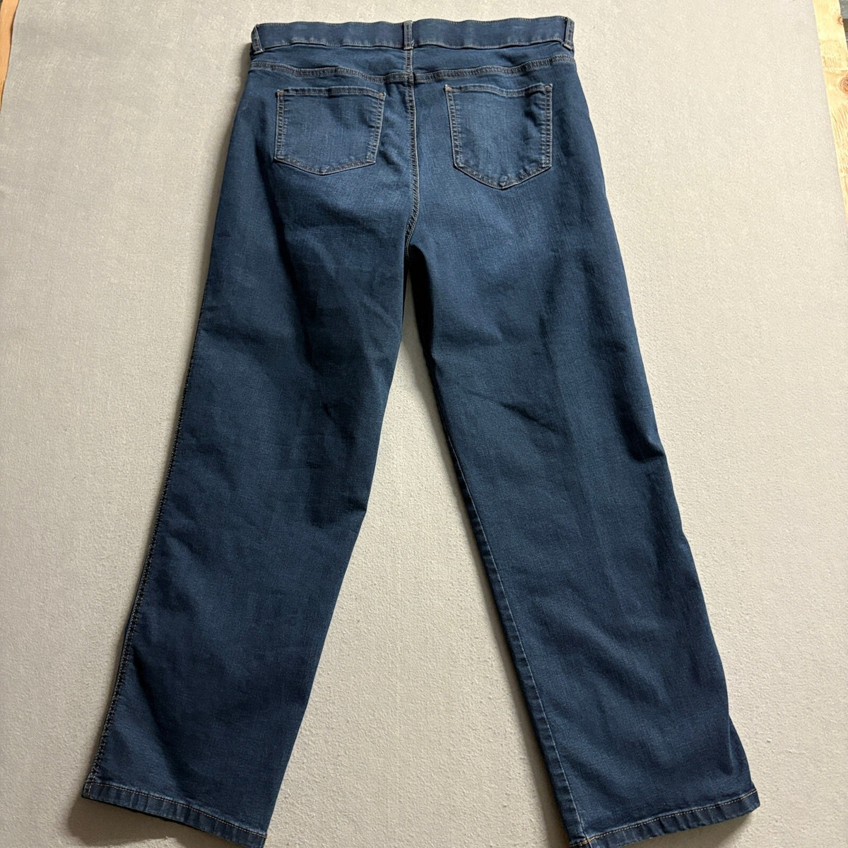 Gloria Vanderbilt Shape Effect Womens Jeans Size 16W High-Rise Straight Dark