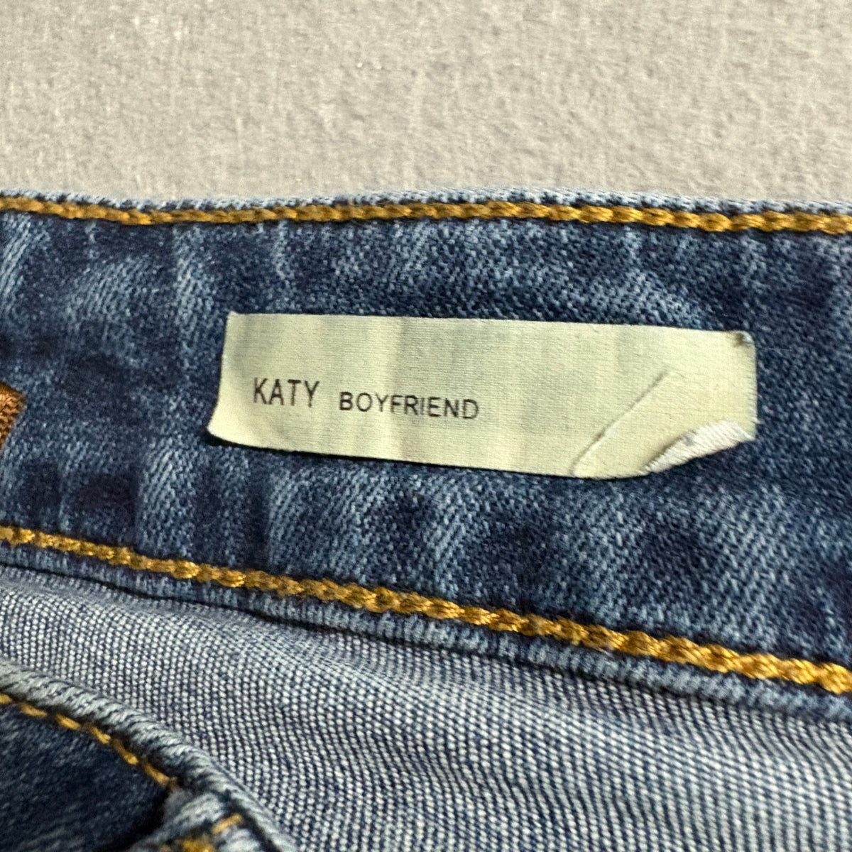 Kut from the Kloth Katy Boyfriend Jeans Womens Size 18W Blue Denim Stretch