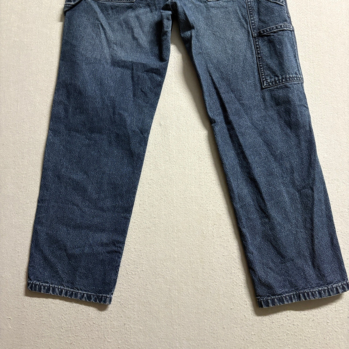 Madewell Workwear Carpenter Jeans Mens Size 31x30 Blue Denim Button Fly 100