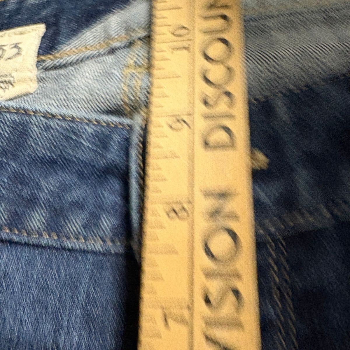 Volcom Riser Tapered Fit Jeans Mens Size 33 Blue Denim Skate Stretch Pants