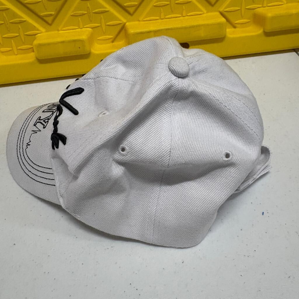New York NY Embroidered Baseball Cap White Adjustable Strapback Hat