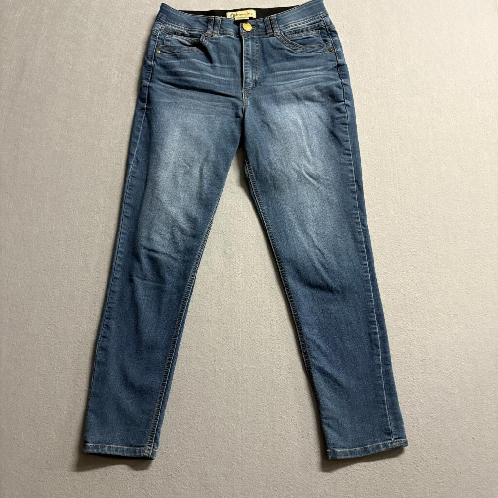 Democracy Ab Technology Skinny Jeans Womens Size 8 Blue Denim Stretch