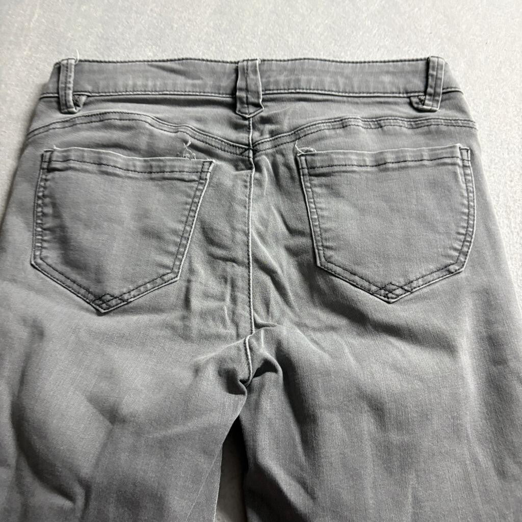 Democracy Ab Solution Skinny Jeans Womens 2P Gray Stretch Denim Ankle Pants