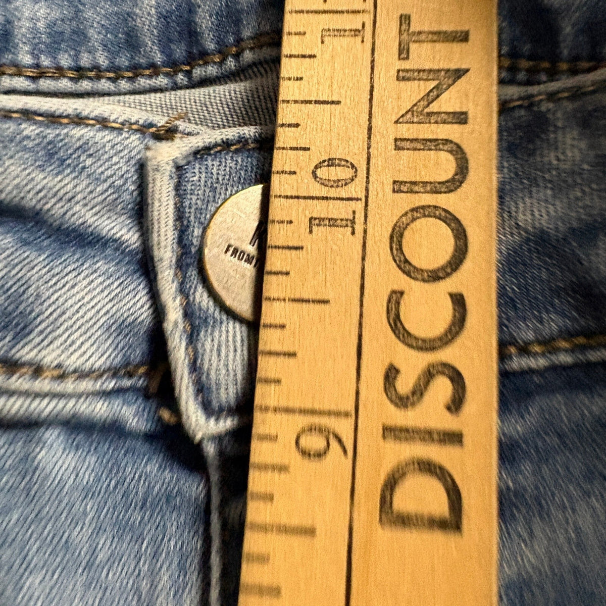 Kut from the Kloth High Rise Ankle Slim Straight Leg Jeans Womens Size 14 Blue