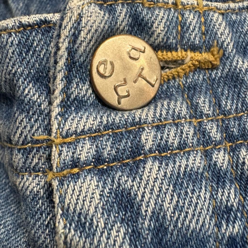 Sigrid Olsen Essentials Jeans Womens 12 Blue Denim High Rise Mom Straight Leg