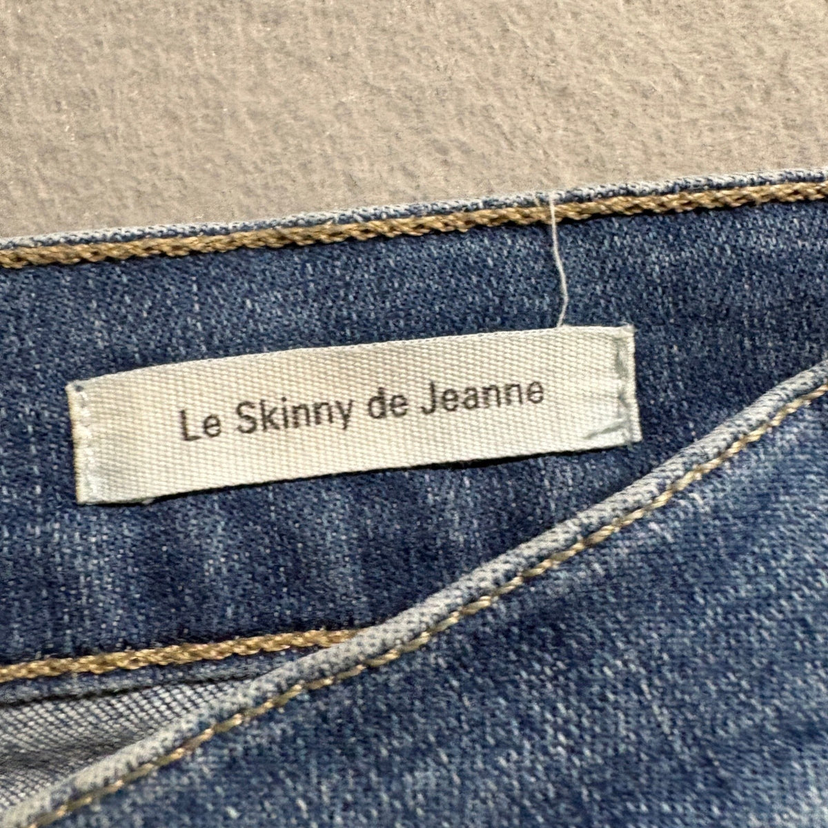 Frame Denim Le Skinny de Jeanne Jeans Womens 26 Culver Blue Stretch Slim Skinny