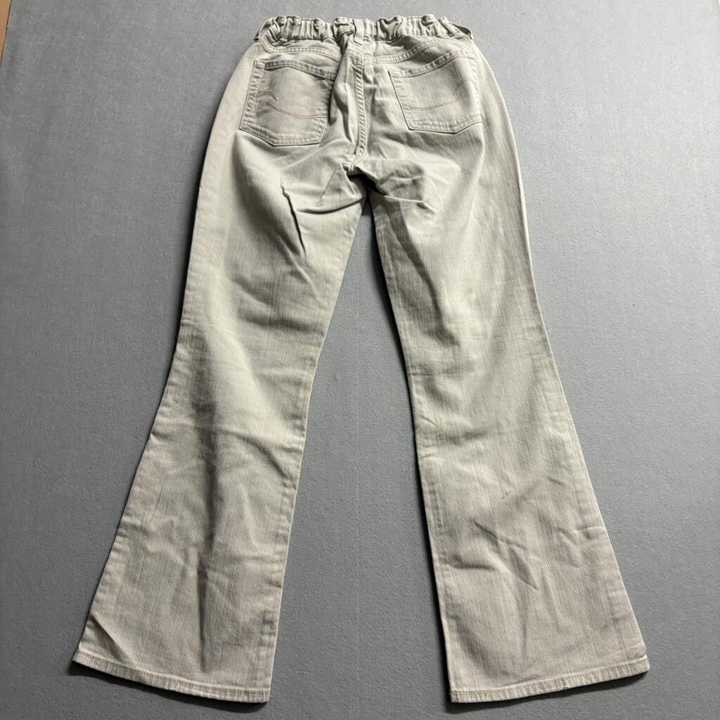 Signature by Levi Strauss Girls Bootcut Jeans Size 10 M Gray Denim Stretch